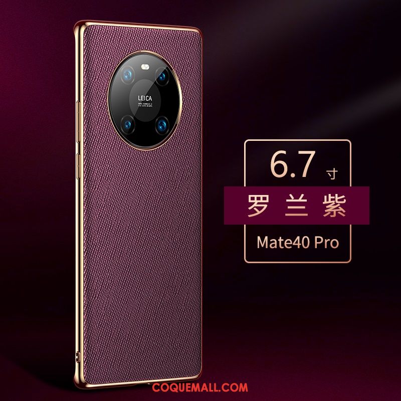 Étui Huawei Mate 40 Pro Tout Compris Téléphone Portable Incassable, Coque Huawei Mate 40 Pro Luxe Luxe