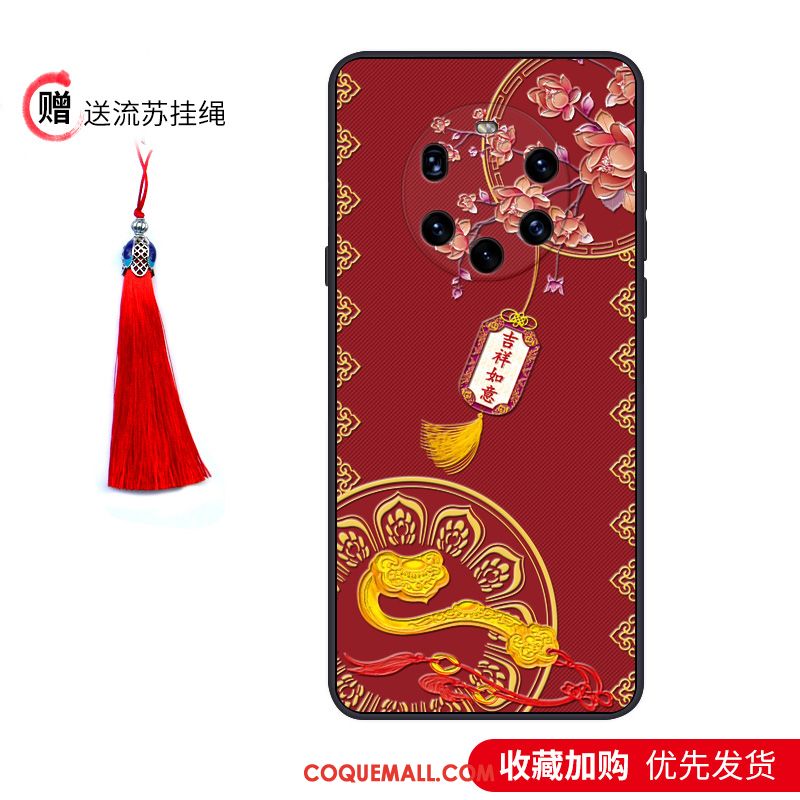 Étui Huawei Mate 40 Pro+ Téléphone Portable Tout Compris Incassable, Coque Huawei Mate 40 Pro+ Délavé En Daim Protection