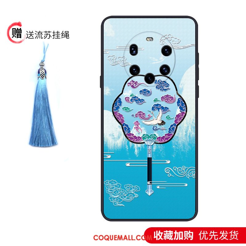 Étui Huawei Mate 40 Pro+ Téléphone Portable Tout Compris Incassable, Coque Huawei Mate 40 Pro+ Délavé En Daim Protection