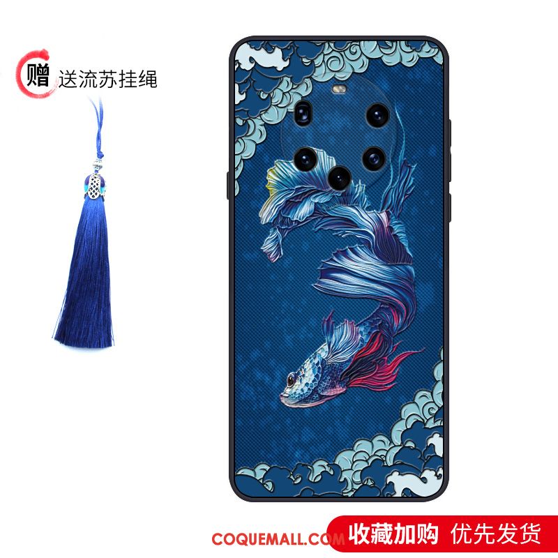 Étui Huawei Mate 40 Pro+ Téléphone Portable Tout Compris Incassable, Coque Huawei Mate 40 Pro+ Délavé En Daim Protection