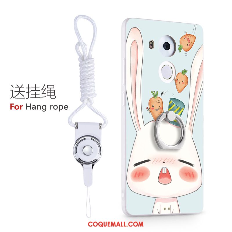 Étui Huawei Mate 8 Boucle Charmant Anneau, Coque Huawei Mate 8 Dessin Animé Ornements Suspendus