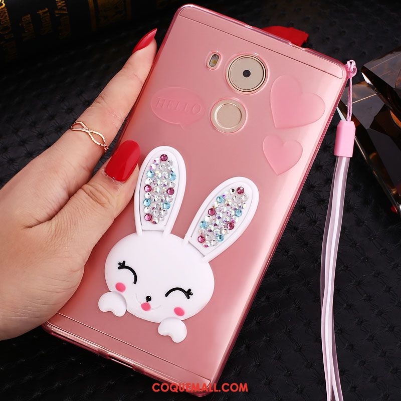 Étui Huawei Mate 8 Dessin Animé Fluide Doux Bleu, Coque Huawei Mate 8 Protection Accessoires