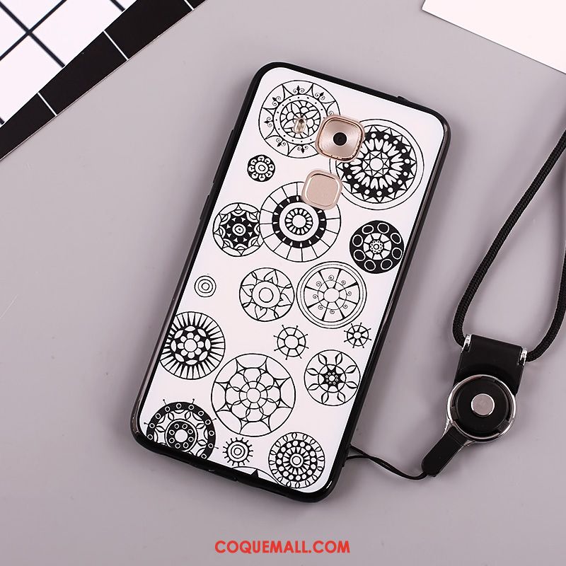 Étui Huawei Mate 8 Fluide Doux Gris Incassable, Coque Huawei Mate 8 Téléphone Portable Silicone