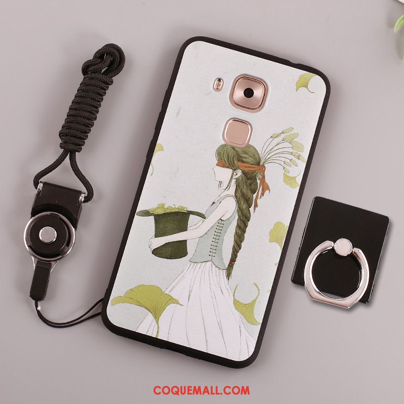 Étui Huawei Mate 8 Fluide Doux Tendance Noir, Coque Huawei Mate 8 Silicone Téléphone Portable