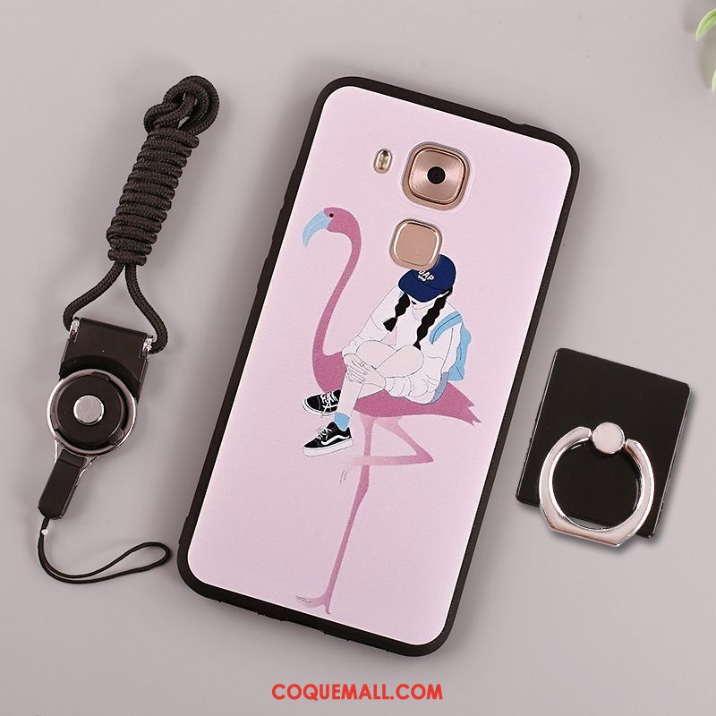 Étui Huawei Mate 8 Fluide Doux Tendance Noir, Coque Huawei Mate 8 Silicone Téléphone Portable