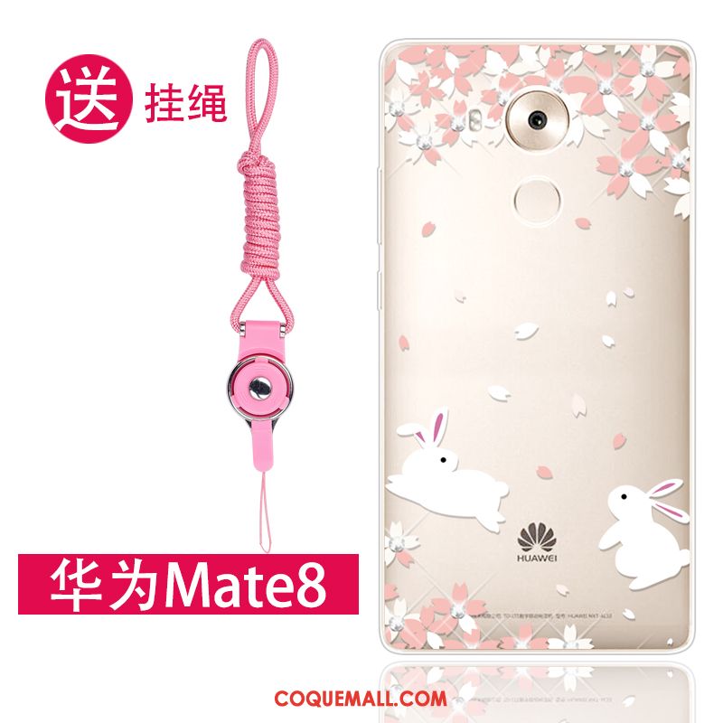Étui Huawei Mate 8 Incassable Téléphone Portable Tout Compris, Coque Huawei Mate 8 Fluide Doux Silicone