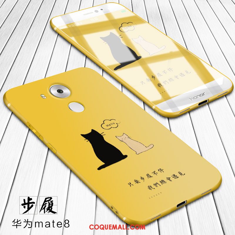 Étui Huawei Mate 8 Légères Créatif Silicone, Coque Huawei Mate 8 Tout Compris Téléphone Portable