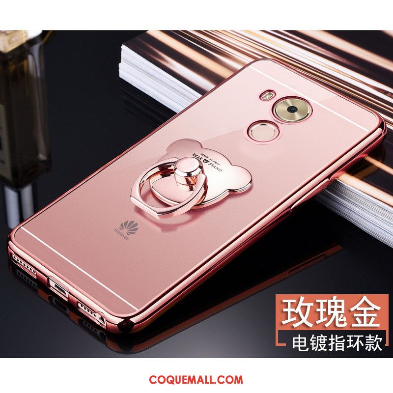 Étui Huawei Mate 8 Or Rose Tempérer Silicone, Coque Huawei Mate 8 Incassable Tout Compris