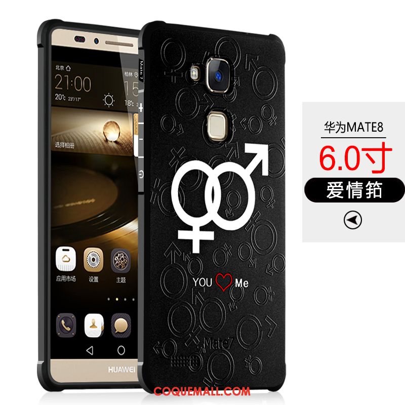 Étui Huawei Mate 8 Protection Délavé En Daim Téléphone Portable, Coque Huawei Mate 8 Tendance Incassable