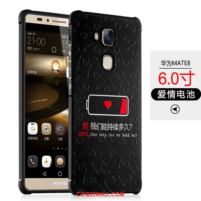 Étui Huawei Mate 8 Protection Délavé En Daim Téléphone Portable, Coque Huawei Mate 8 Tendance Incassable