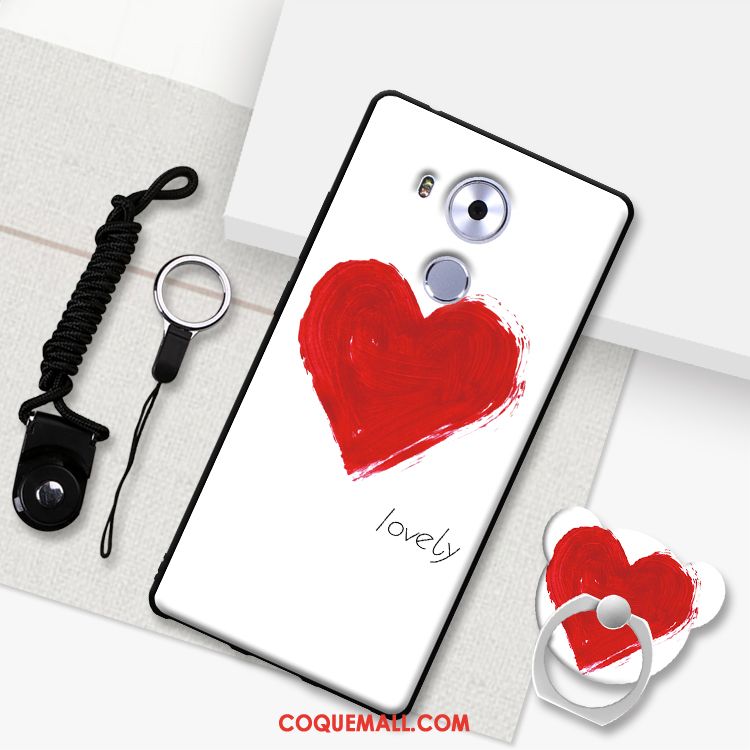 Étui Huawei Mate 8 Rose Incassable Téléphone Portable, Coque Huawei Mate 8 Fluide Doux