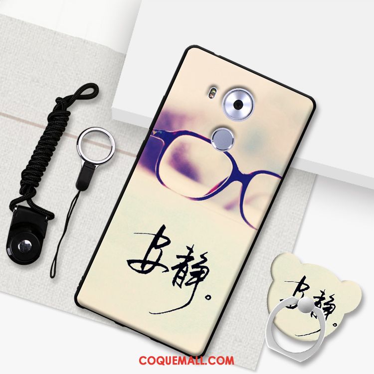 Étui Huawei Mate 8 Rose Incassable Téléphone Portable, Coque Huawei Mate 8 Fluide Doux