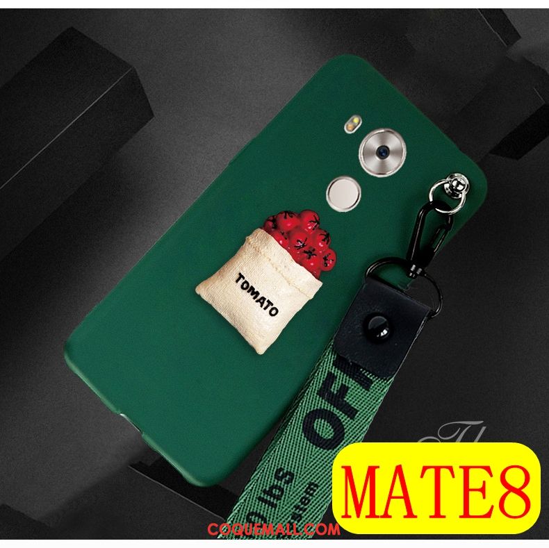 Étui Huawei Mate 8 Silicone Créatif Personnalité, Coque Huawei Mate 8 Protection Vert