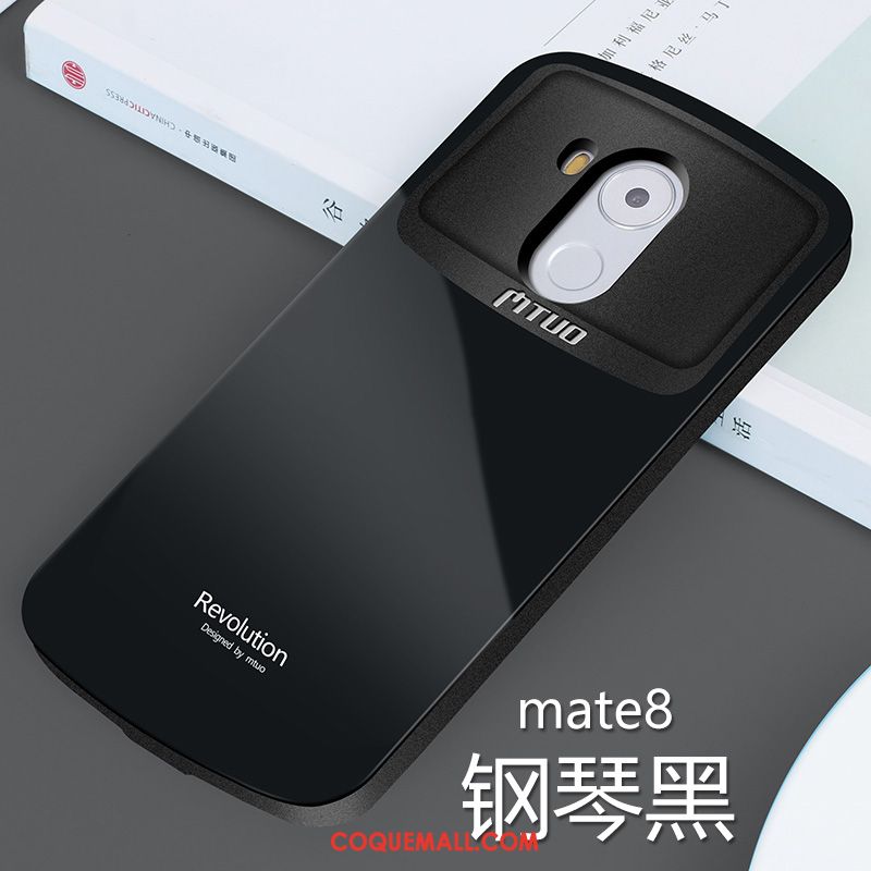 Étui Huawei Mate 8 Silicone Protection Difficile, Coque Huawei Mate 8 Jaune Incassable Beige