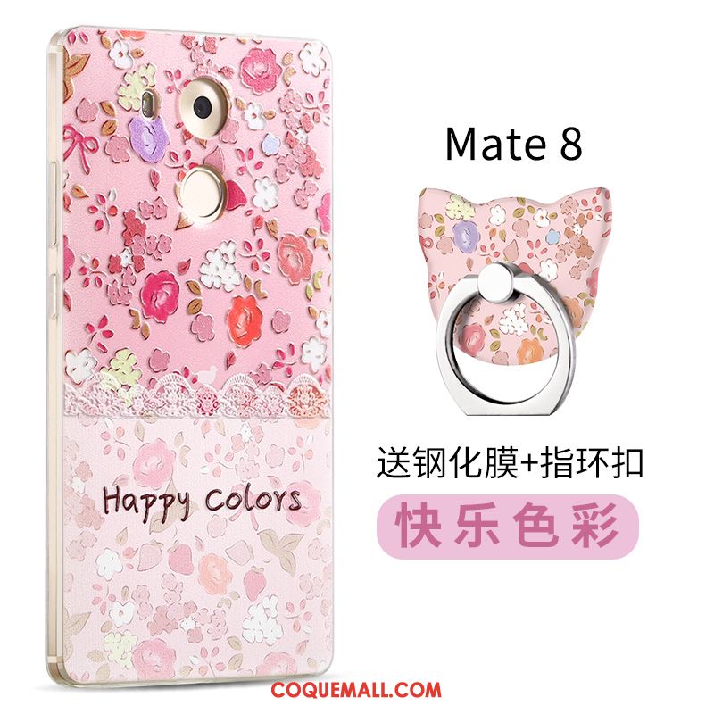 Étui Huawei Mate 8 Tendance Protection Tout Compris, Coque Huawei Mate 8 Téléphone Portable Bleu