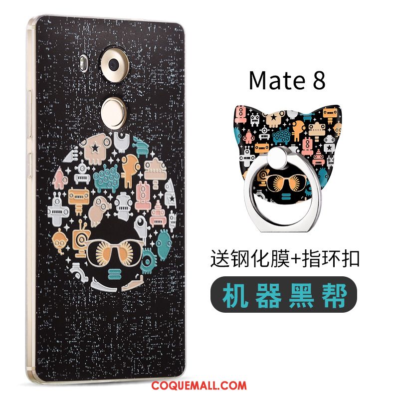 Étui Huawei Mate 8 Tendance Protection Tout Compris, Coque Huawei Mate 8 Téléphone Portable Bleu