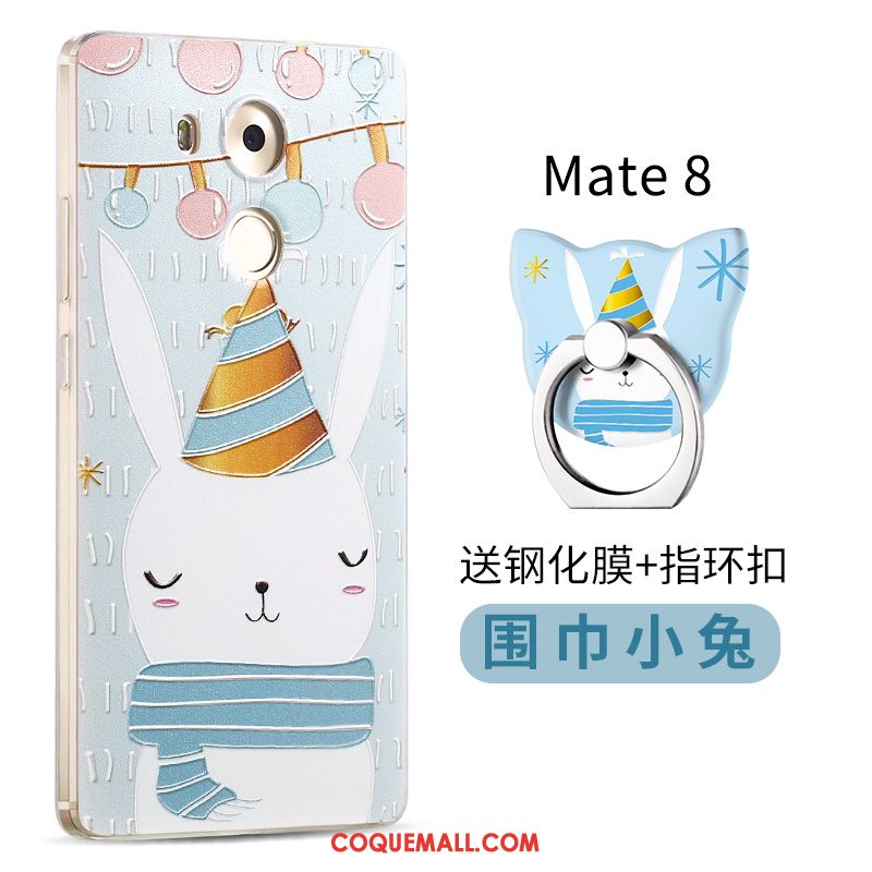 Étui Huawei Mate 8 Tendance Protection Tout Compris, Coque Huawei Mate 8 Téléphone Portable Bleu
