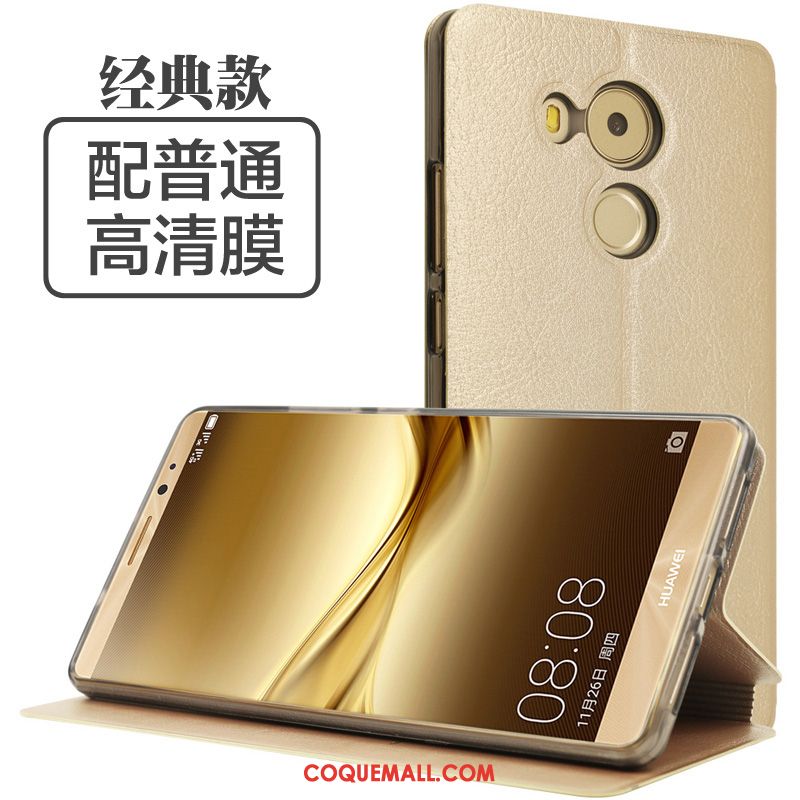 Étui Huawei Mate 8 Tout Compris Métal Bleu, Coque Huawei Mate 8 Téléphone Portable