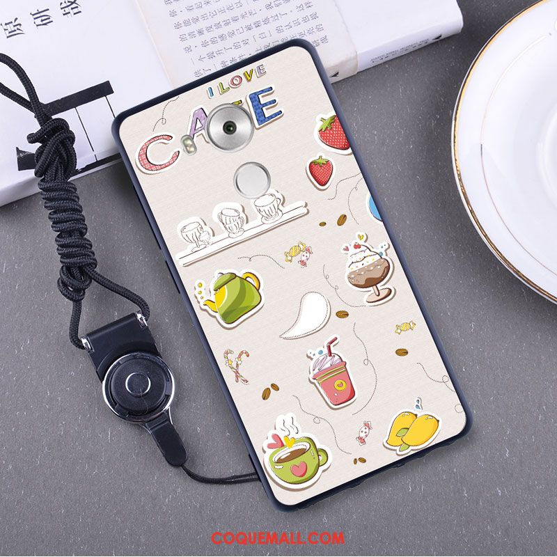 Étui Huawei Mate 8 Téléphone Portable Rose Silicone, Coque Huawei Mate 8 Incassable Fluide Doux