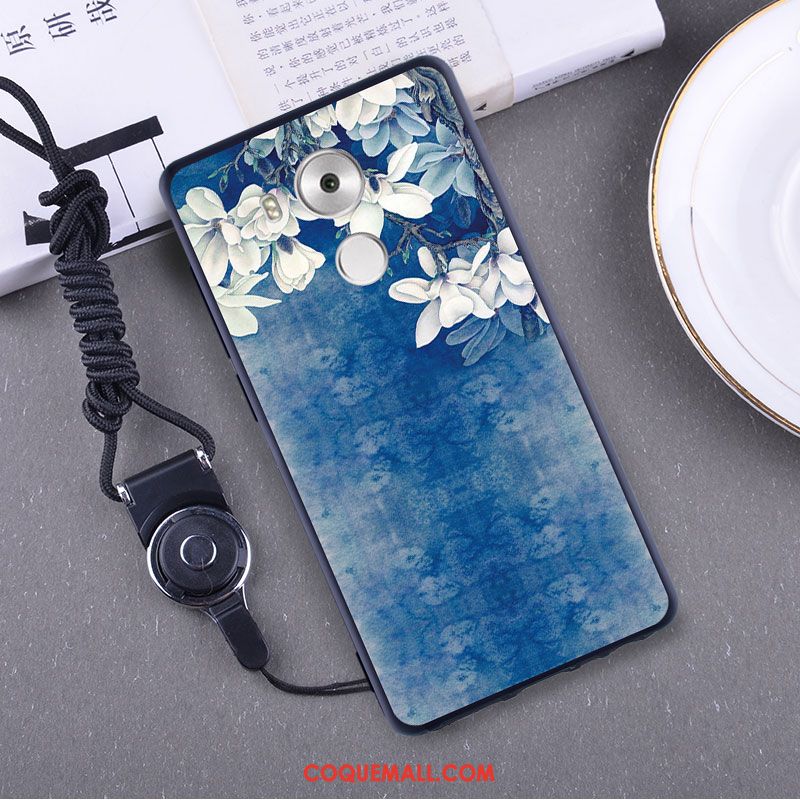Étui Huawei Mate 8 Téléphone Portable Rose Silicone, Coque Huawei Mate 8 Incassable Fluide Doux