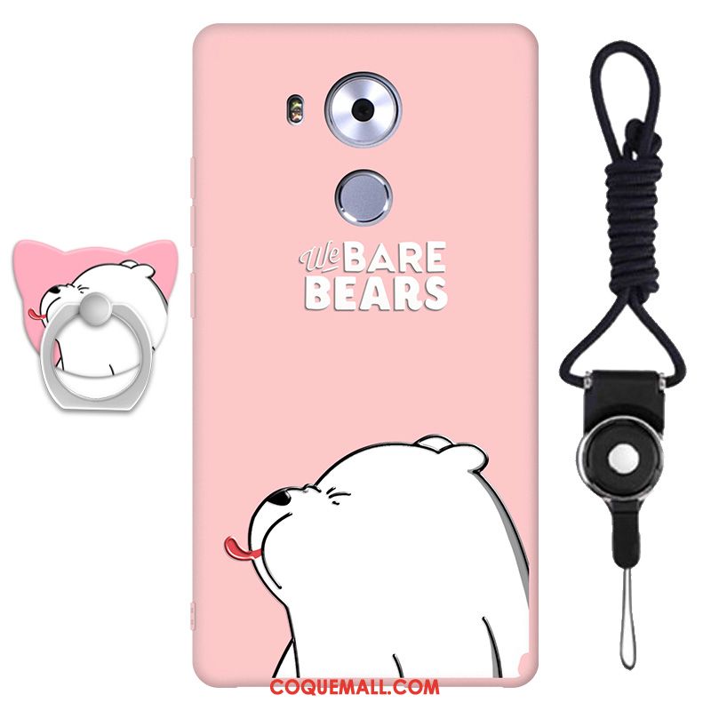 Étui Huawei Mate 8 Téléphone Portable Rose Étui En Cuir, Coque Huawei Mate 8