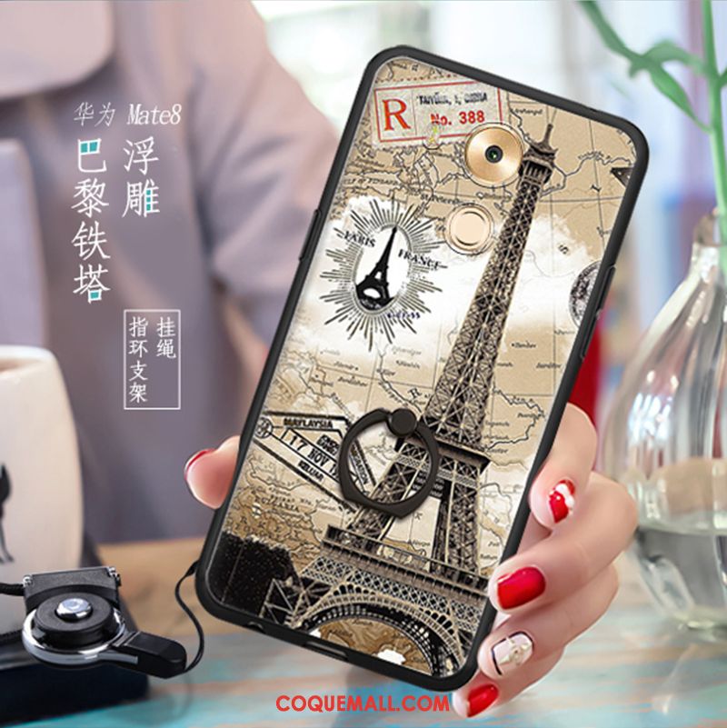 Étui Huawei Mate 8 Téléphone Portable Vert Tendance, Coque Huawei Mate 8 Cou Suspendu Tout Compris