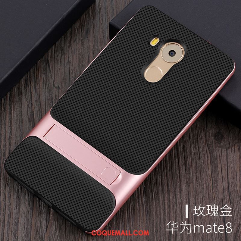 Étui Huawei Mate 8 Téléphone Portable Vérifier Carreaux Argent, Coque Huawei Mate 8 Protection