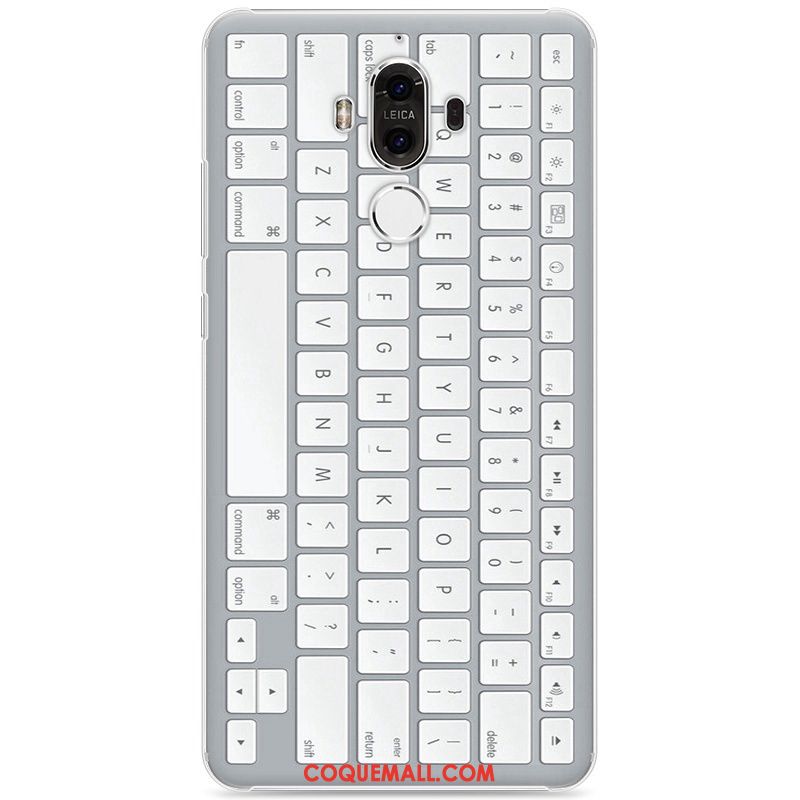 Étui Huawei Mate 9 Créatif Blanc Personnalité, Coque Huawei Mate 9 Téléphone Portable Difficile