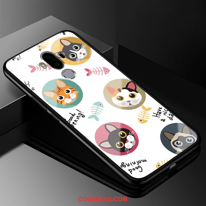 Étui Huawei Mate 9 Fluide Doux Dessin Animé Silicone, Coque Huawei Mate 9 Rose Protection