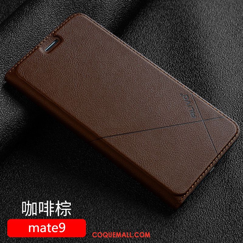 Étui Huawei Mate 9 Incassable Téléphone Portable Protection, Coque Huawei Mate 9 Rouge