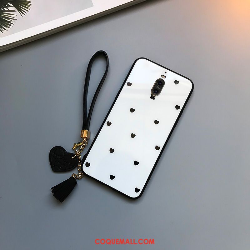 Étui Huawei Mate 9 Pro Amour Incassable Amoureux, Coque Huawei Mate 9 Pro Ornements Suspendus Simple