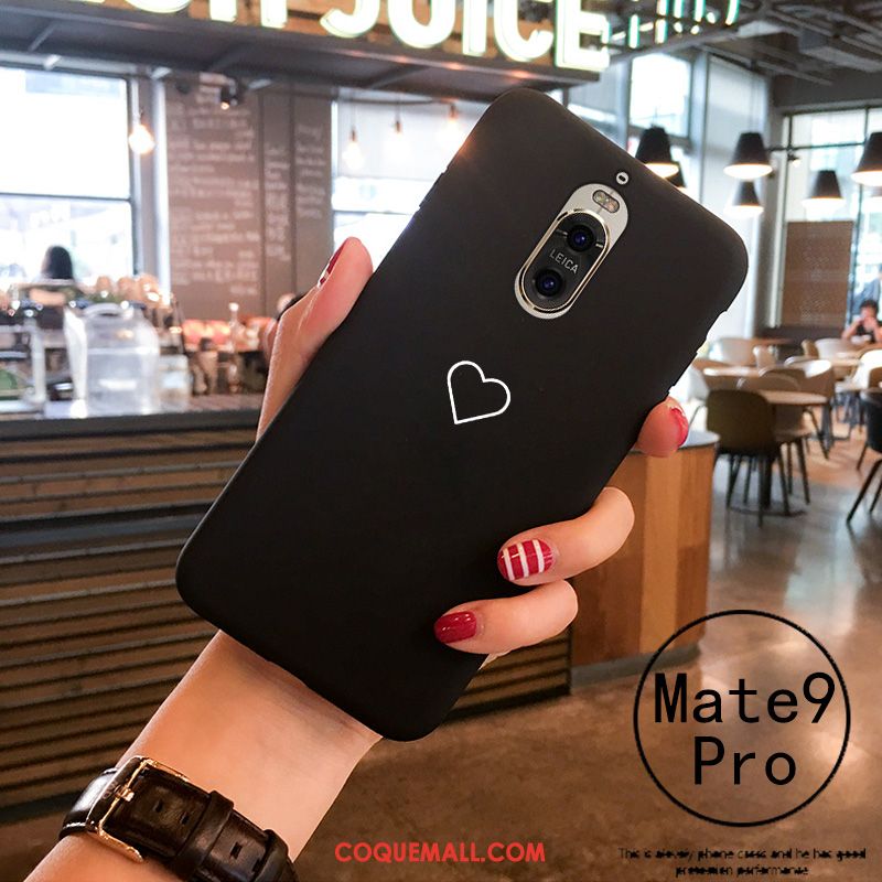 Étui Huawei Mate 9 Pro Amoureux Tendance Blanc, Coque Huawei Mate 9 Pro Protection Personnalité