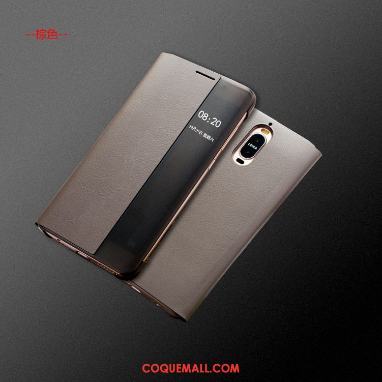 Étui Huawei Mate 9 Pro Clamshell Téléphone Portable Nouveau, Coque Huawei Mate 9 Pro Tendance Étui En Cuir