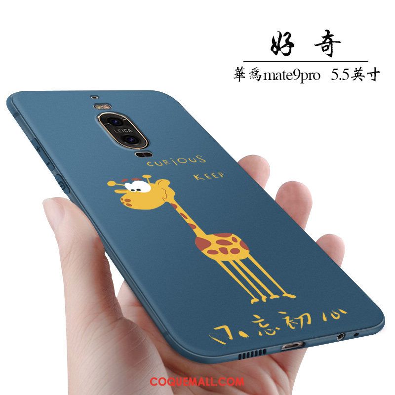 Étui Huawei Mate 9 Pro Fluide Doux Dessin Animé Protection, Coque Huawei Mate 9 Pro Incassable Téléphone Portable