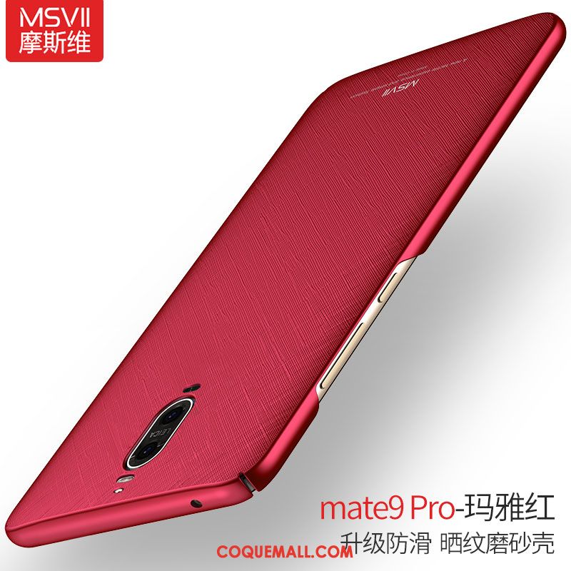 Étui Huawei Mate 9 Pro Gris Noir Téléphone Portable, Coque Huawei Mate 9 Pro Délavé En Daim