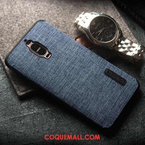 Étui Huawei Mate 9 Pro Incassable Protection Toile, Coque Huawei Mate 9 Pro Kaki Tout Compris Braun