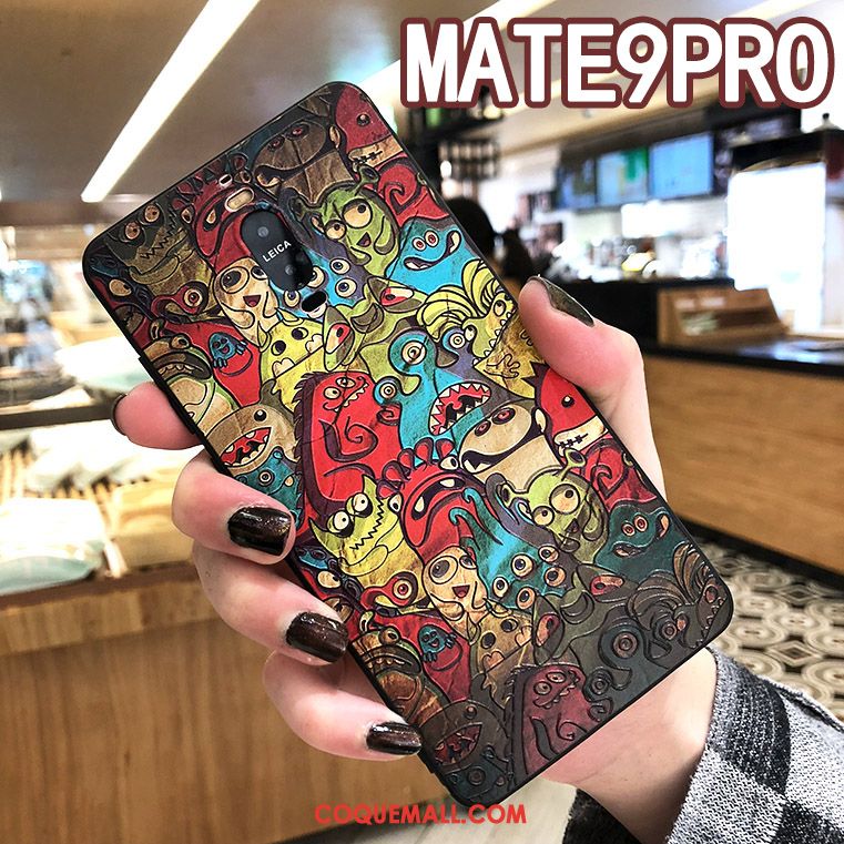 Étui Huawei Mate 9 Pro Multicolore Fluide Doux Tout Compris, Coque Huawei Mate 9 Pro Incassable Protection