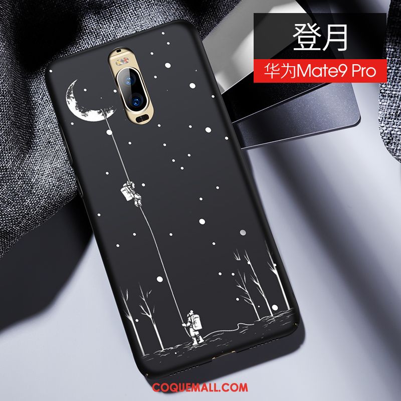 Étui Huawei Mate 9 Pro Noir Très Mince Tout Compris, Coque Huawei Mate 9 Pro Téléphone Portable Incassable