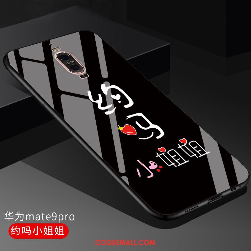 Étui Huawei Mate 9 Pro Nouveau Simple Amoureux, Coque Huawei Mate 9 Pro Très Mince Personnalité