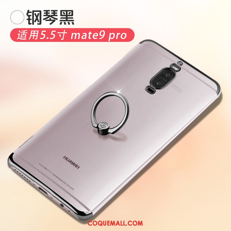 Étui Huawei Mate 9 Pro Or Incassable Simple, Coque Huawei Mate 9 Pro Protection Délavé En Daim