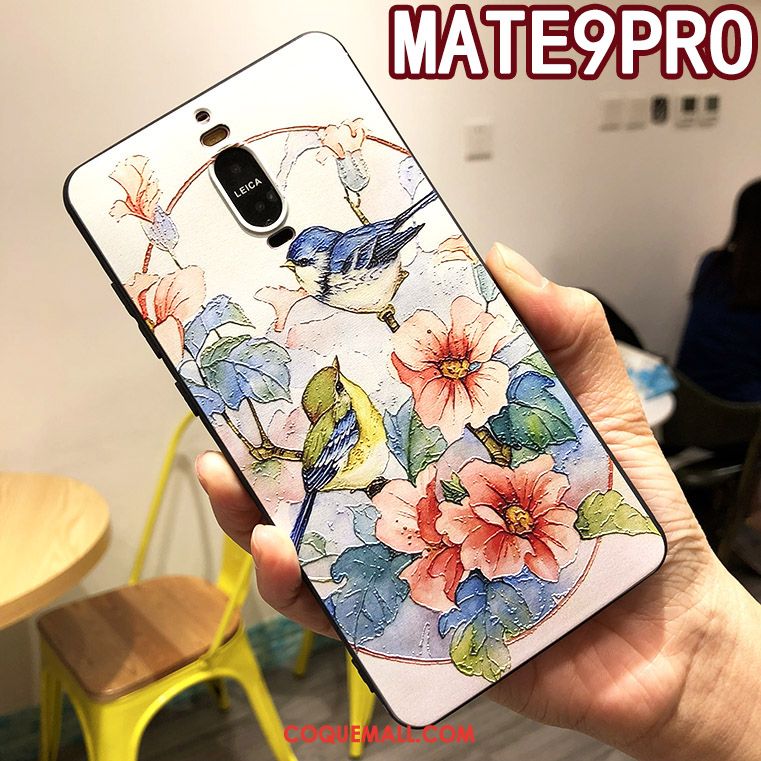 Étui Huawei Mate 9 Pro Protection Tendance Fluide Doux, Coque Huawei Mate 9 Pro Téléphone Portable Incassable Beige Farbe