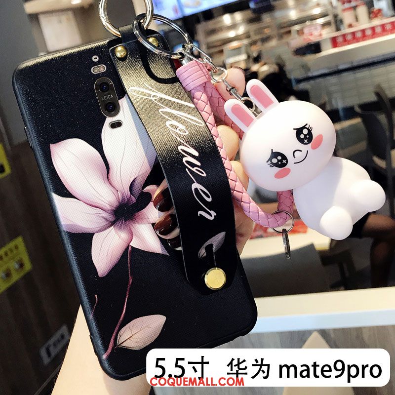 Étui Huawei Mate 9 Pro Silicone Dessin Animé Très Mince, Coque Huawei Mate 9 Pro Charmant Marque De Tendance