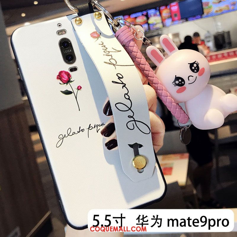 Étui Huawei Mate 9 Pro Silicone Dessin Animé Très Mince, Coque Huawei Mate 9 Pro Charmant Marque De Tendance