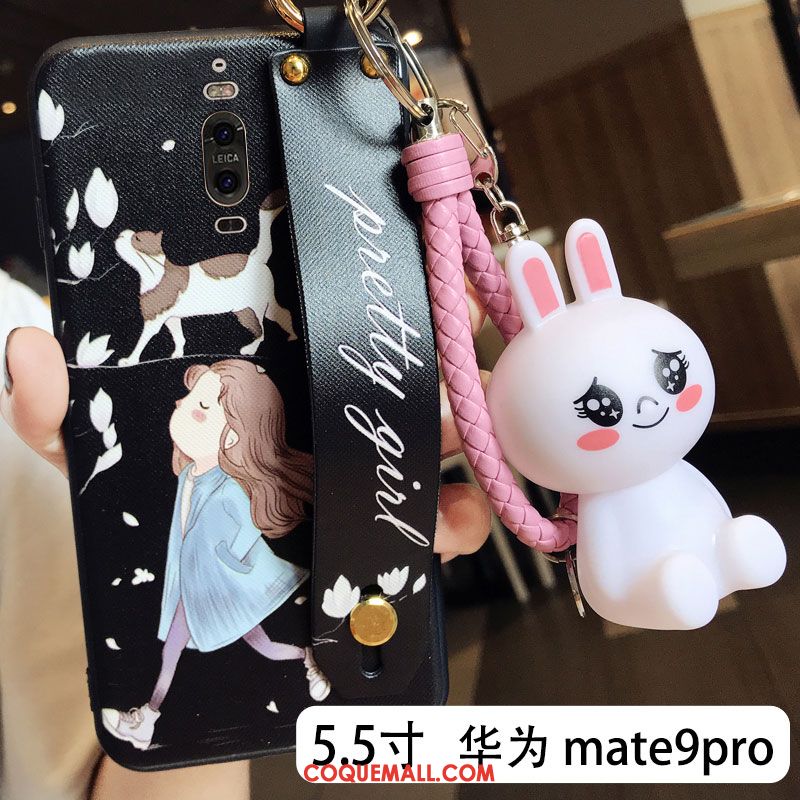 Étui Huawei Mate 9 Pro Silicone Dessin Animé Très Mince, Coque Huawei Mate 9 Pro Charmant Marque De Tendance