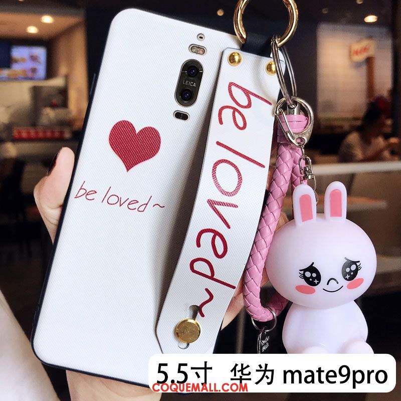 Étui Huawei Mate 9 Pro Silicone Dessin Animé Très Mince, Coque Huawei Mate 9 Pro Charmant Marque De Tendance