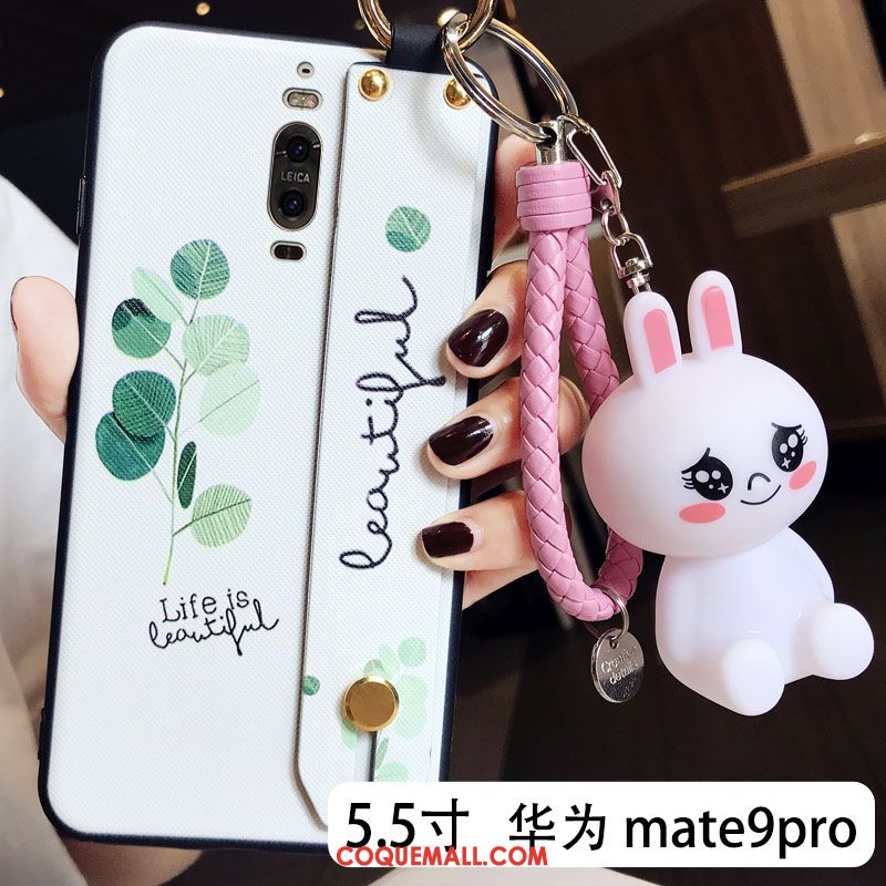 Étui Huawei Mate 9 Pro Silicone Dessin Animé Très Mince, Coque Huawei Mate 9 Pro Charmant Marque De Tendance