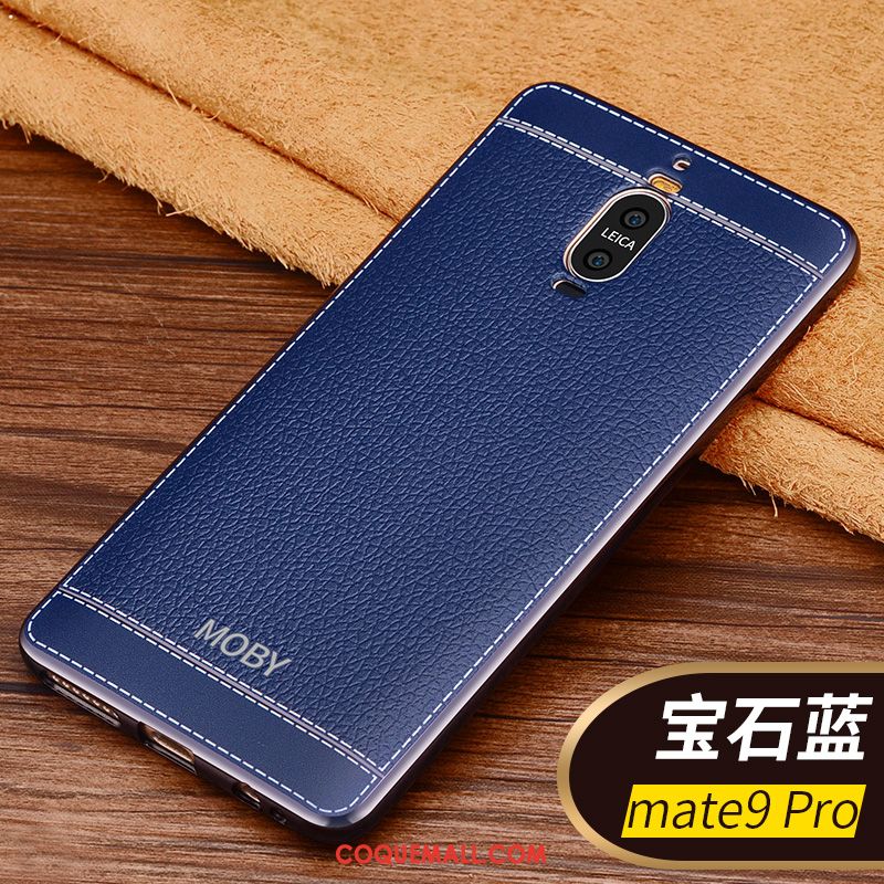 Étui Huawei Mate 9 Pro Silicone Téléphone Portable Protection, Coque Huawei Mate 9 Pro Marron Mode