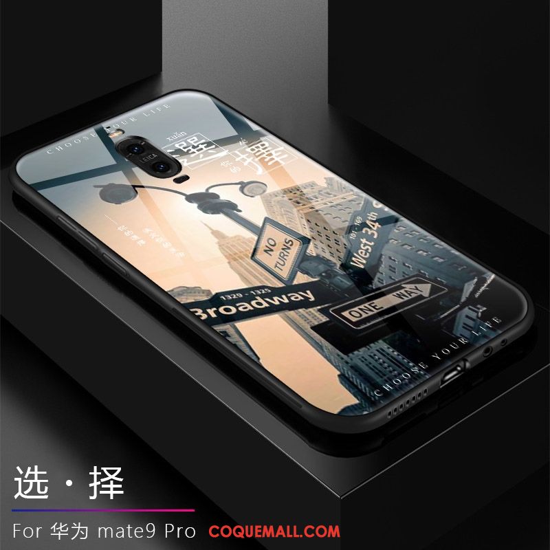 Étui Huawei Mate 9 Pro Tendance Fluide Doux Tout Compris, Coque Huawei Mate 9 Pro Net Rouge Incassable