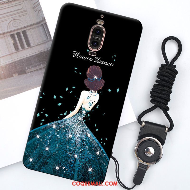 Étui Huawei Mate 9 Pro Tendance Légère Ultra, Coque Huawei Mate 9 Pro Silicone Ornements Suspendus