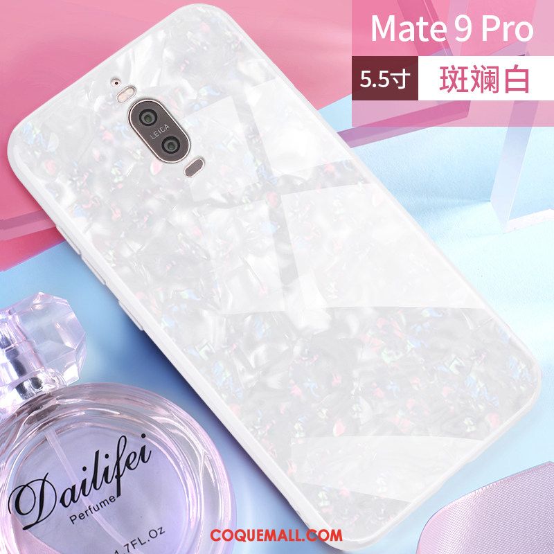 Étui Huawei Mate 9 Pro Très Mince Net Rouge Silicone, Coque Huawei Mate 9 Pro Protection Téléphone Portable